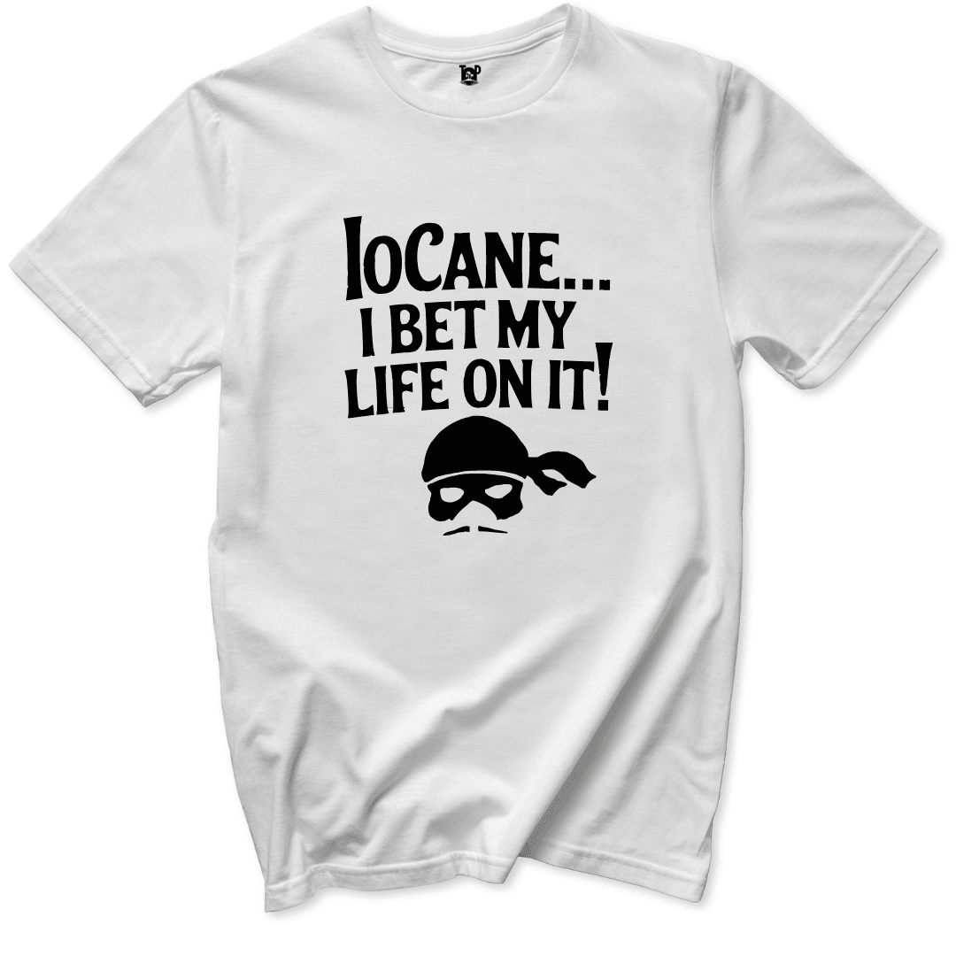 Iocane I bet my life on it T-Shirt - Throwback Paradise #