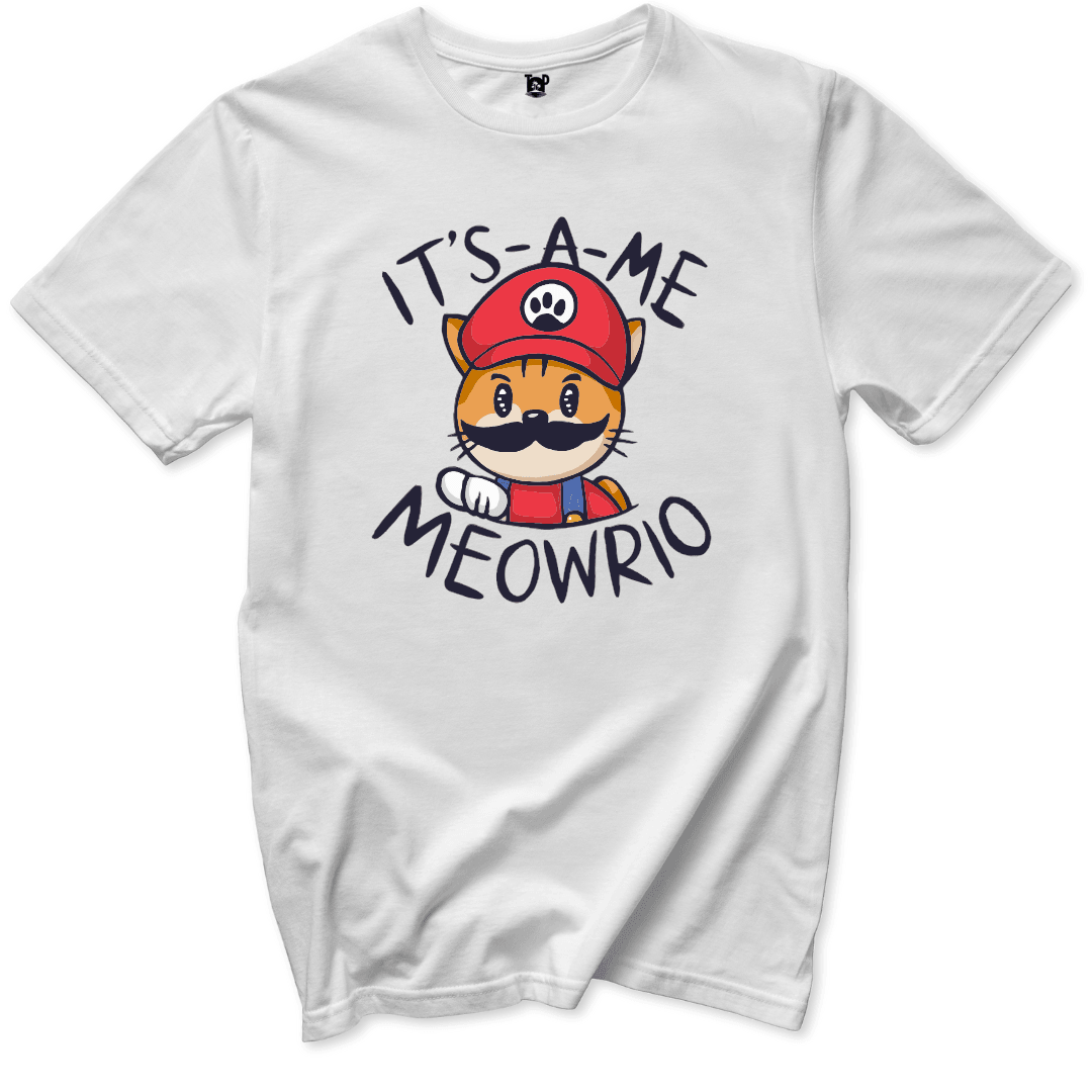 Meowrio T-Shirt - Throwback Paradise #