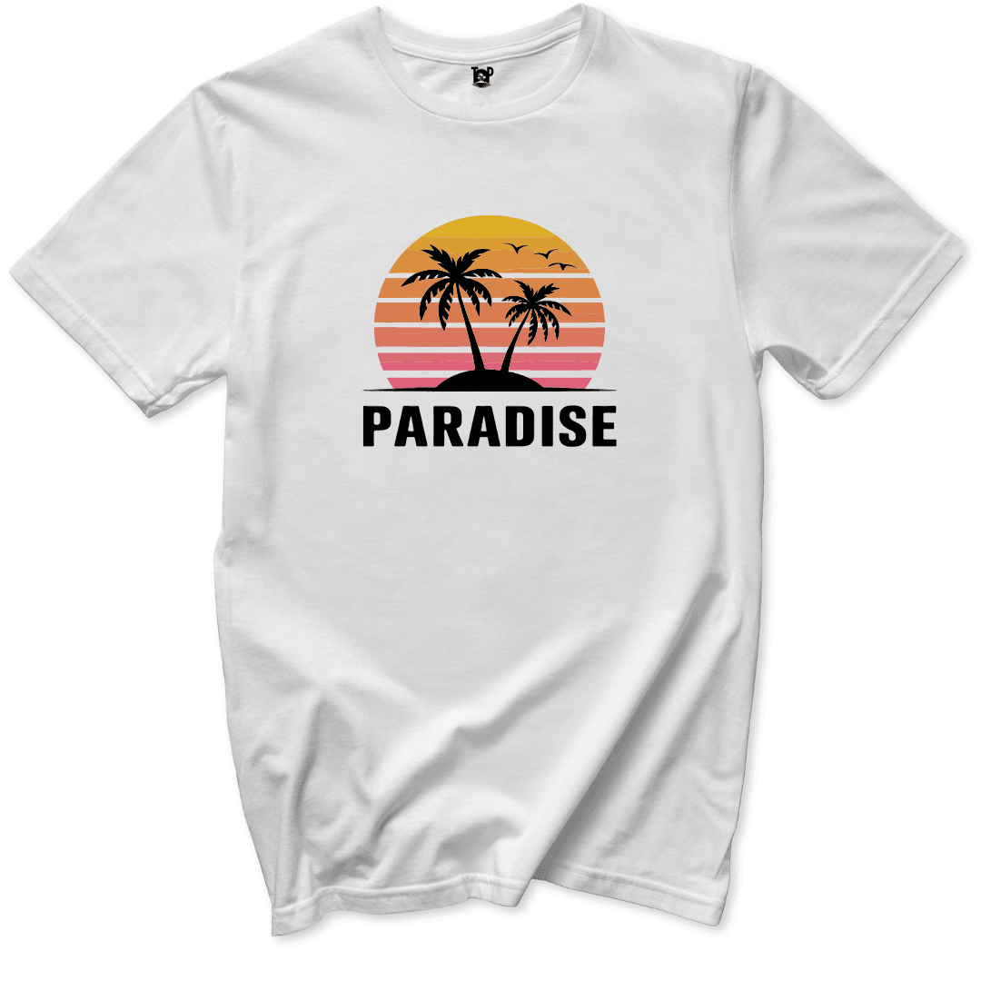 Paradise Sunset T-Shirt - Throwback Paradise #